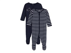 Name It dark sapphire sleepsuit (2-pack)